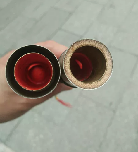 吕根良老师D调笛子，双插苦竹的，内灌红漆，...