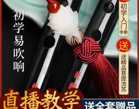 零基础入门鬼笛苦竹笛子短专业初学自学fg调...