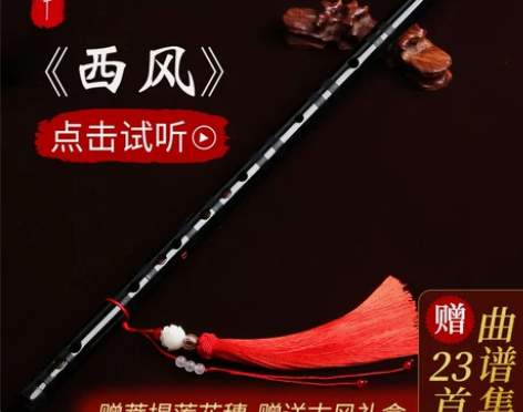 笛子竹笛专业演奏成人初学高档精制陈情苦竹笛...