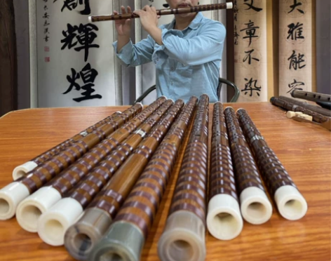 李微笑苦竹笛成人老笛子竹笛专业演奏级横笛e...