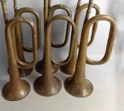 老物件红色文化怀旧收藏老军号老式小号喇叭复...