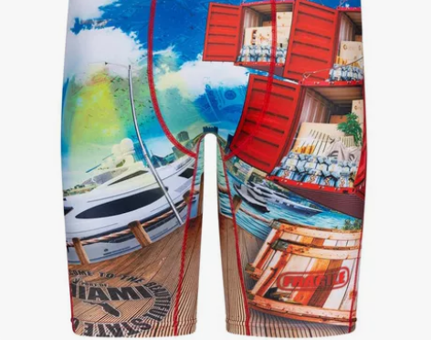 ethika潮牌 速干长款男士内裤 防磨腿...