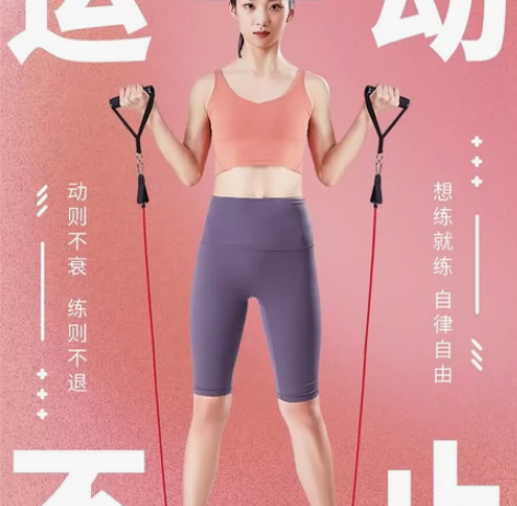 迪卡侬多功能俯卧撑轮三合一家用健身器材男女...