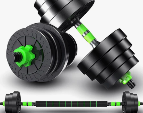 品健 可拆卸哑铃男士 家用健身器材亚铃可调...