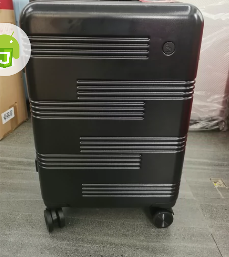 爱华仕20寸拉链款静音万向轮拉杆箱行李箱可...