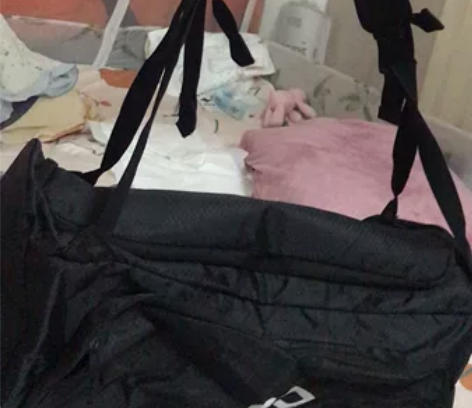 老公朋友送的足球包两个（也可当健身操包/游...