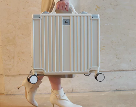 德国朗客16寸行李箱拉杆新款男小号旅行万向...