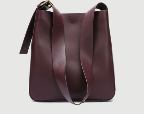 包包女2023春夏新款真皮女包简约水桶包软...