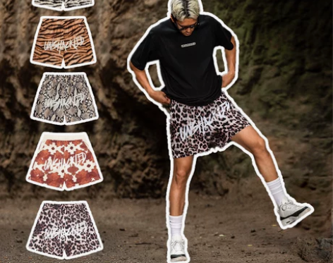 UNSHACKLED动物系列速干篮球五分裤...