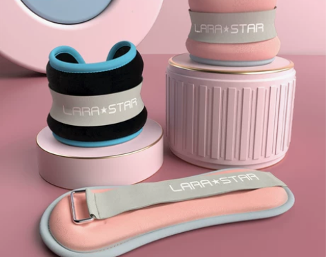 劳拉之星负重沙袋跑步绑腿运动训练绑手腿部装...