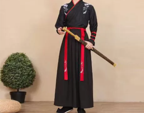 【出】男士民族服饰男生汉服道具服影楼服魏晋...