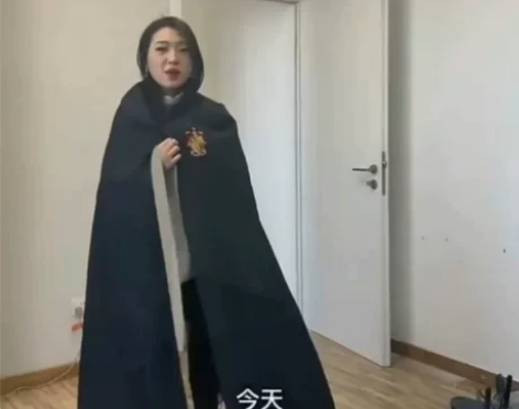 哈利波特隐身衣隐形衣联名周边环球影城魔法袍...