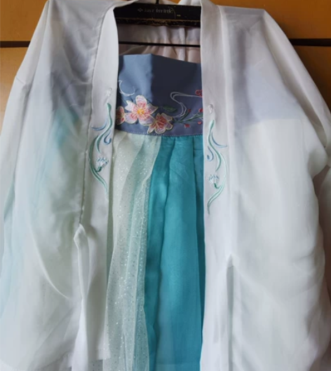 ?春晓正品汉服女中国风古风齐胸襦裙学生日常...