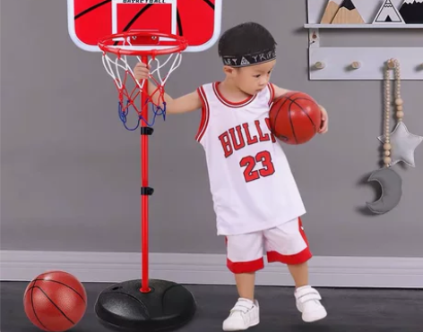 儿童篮球架可升降室内落地式投篮幼儿园篮球框...