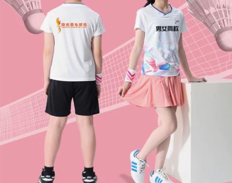 儿童羽毛球训练服男女童大赛服速干羽毛球运动...
