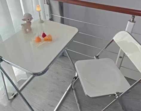 【全新包邮】北欧折叠桌现代简约家用网红in...