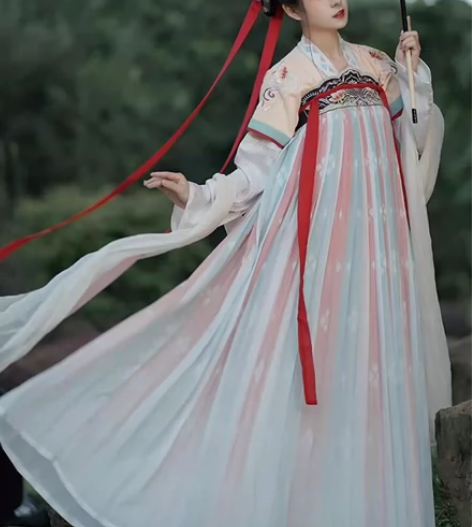 【出租】仙楚姬原创汉服女【浮笙】齐胸襦裙三...