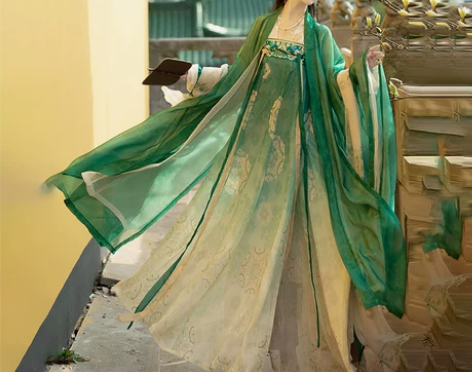 仙楚姬原创汉服女惜颜公主唐制齐胸襦裙