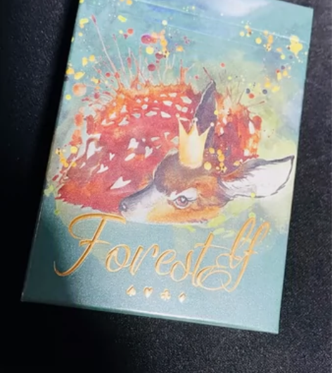 水彩绘画 TCC扑克 森林精灵 限量封标奢...