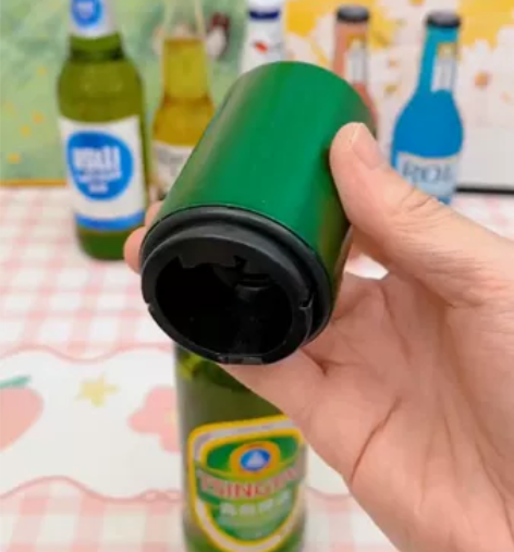 不锈钢啤酒开瓶器酒吧开啤酒瓶盖神器创意自动...