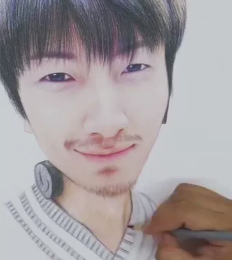 素描画像彩铅画纯手绘照片真人代 尺寸   ...