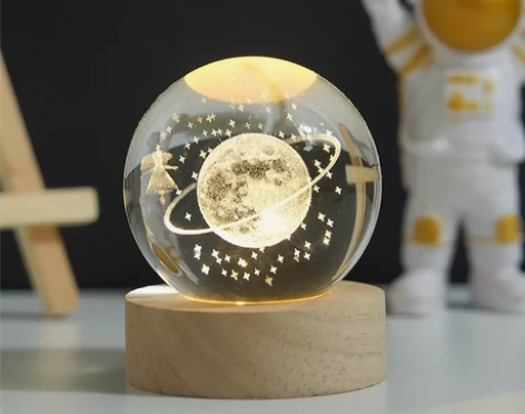 【捡漏，全新包邮！】送闺蜜礼物发光3d内雕...