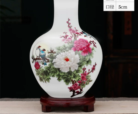 【搬家处理闲置花瓶】25拍下直接包邮。景德...