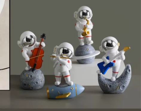 【宇航员小摆件】北欧创意太空人宇航员小摆件...