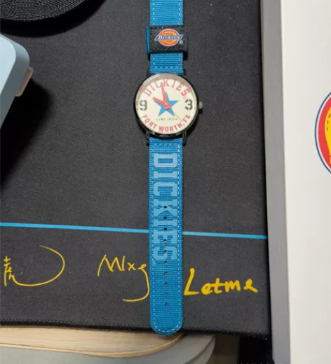 帝客Dickies手表男士迪克斯学生尼龙石...