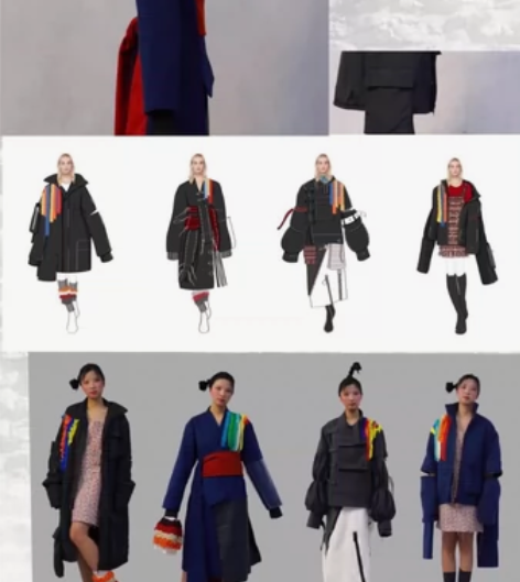 闲置成衣 服装系列/成衣（已毕业） 一共四...