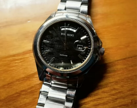 罗西尼手表5393 石英日志dd，功能正常...