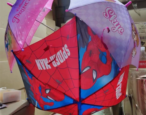 满39元包邮迪士尼儿童花型雨伞自己备注颜色...