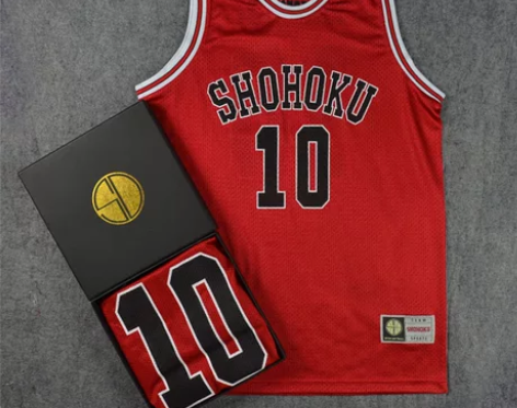 SD球服训练服灌篮高手队服湘北10号樱木花...