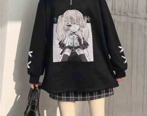 catwish猫愿家原创 少女革命长袖加绒...