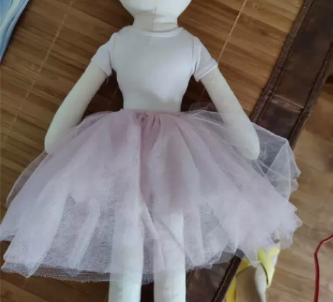 50cm毛绒抱偶 芭蕾舞女孩，入后不退不换...