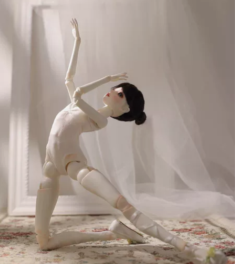 BJD4分芭蕾舞鞋 感兴趣的话点“我想要”...