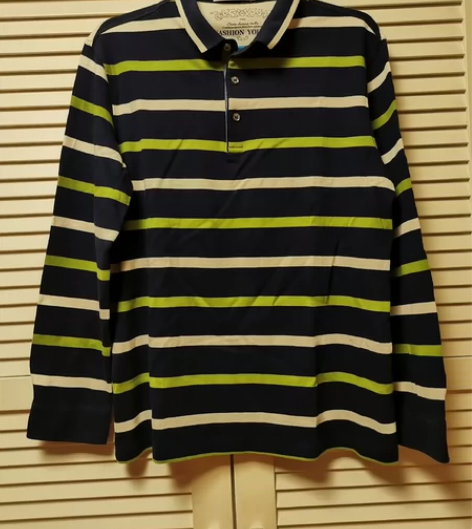 男士稻草人长袖T恤 棉质柔软 洗后有点缩水...