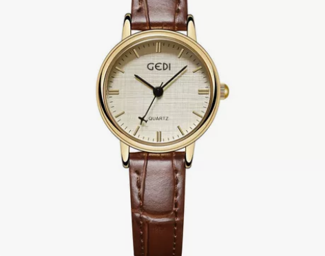 女士小众轻奢满天星鱼尾腕表女款贝母面满钻女...