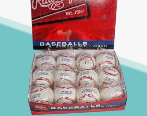 9寸垒球9号棒球软硬实心小学生儿童用棒球比