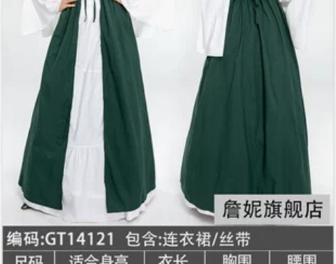 万圣节新款欧洲复古中世纪宫廷长裙cos公主...