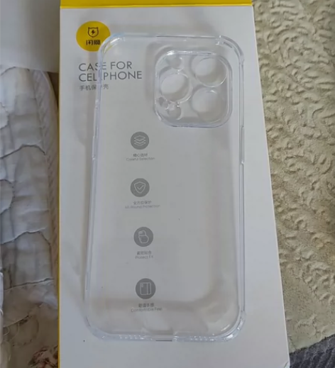 闪魔，苹果14p手机壳，全新未使用，二手物...