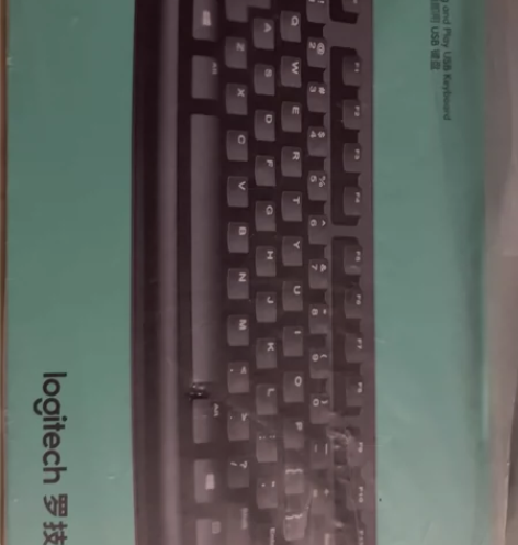 罗技（Logitech）K120 键盘 有...