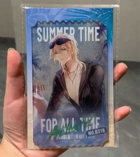 时空中的绘旅人湛蓝海岛亚克力票根路辰 艾漫...