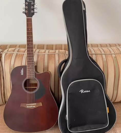 【出】【同城自提】99新卢森吉他 单板G1...