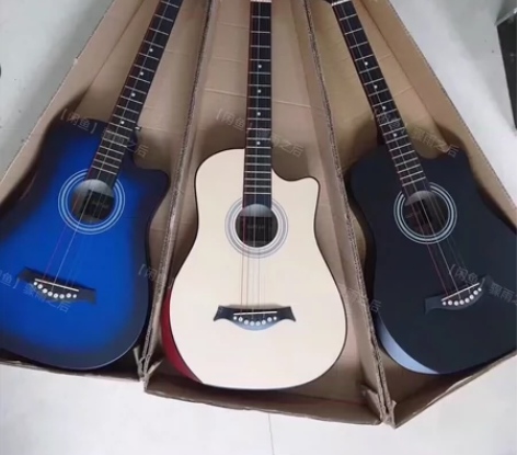 【清仓处理大甩卖】全新民谣吉他，38寸41...
