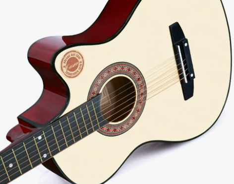 卡斯摩38寸吉他民谣吉他木吉他初学者入门练...