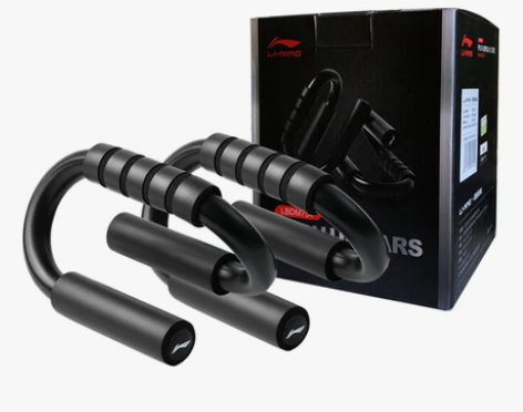 李宁s型俯卧撑支架男俄式挺身辅助器练胸肌健...