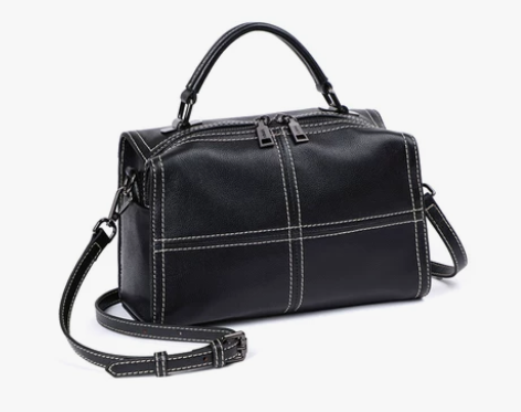 Viney真皮包包女包新款真皮斜挎包 真皮...