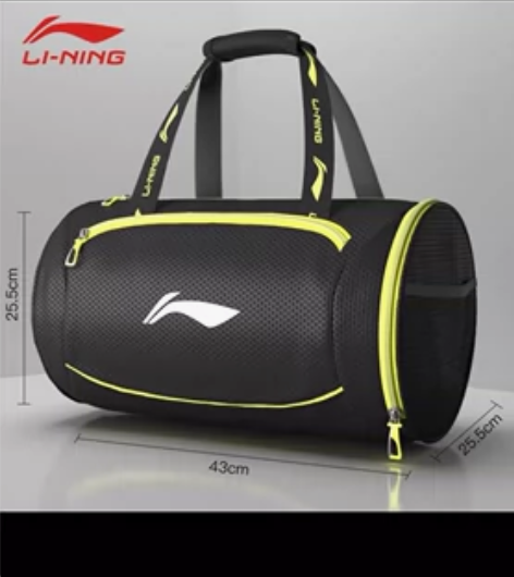 李宁健身包游泳收纳包干湿分离男运动训练款女...
