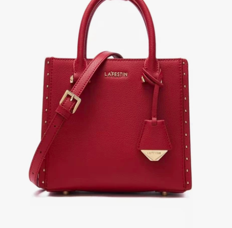 正品LA FESTIN 新款铆钉时尚百搭牛...
